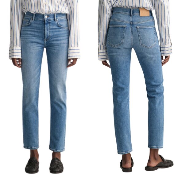 Citizens of Humanity Jeans Elsa Mid Rise Slim Straight Medium Wash SZ 26 - Picture 1 of 12